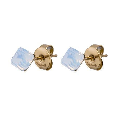 Пусеты Fiore Luna,  White, SWE2127/1 W G